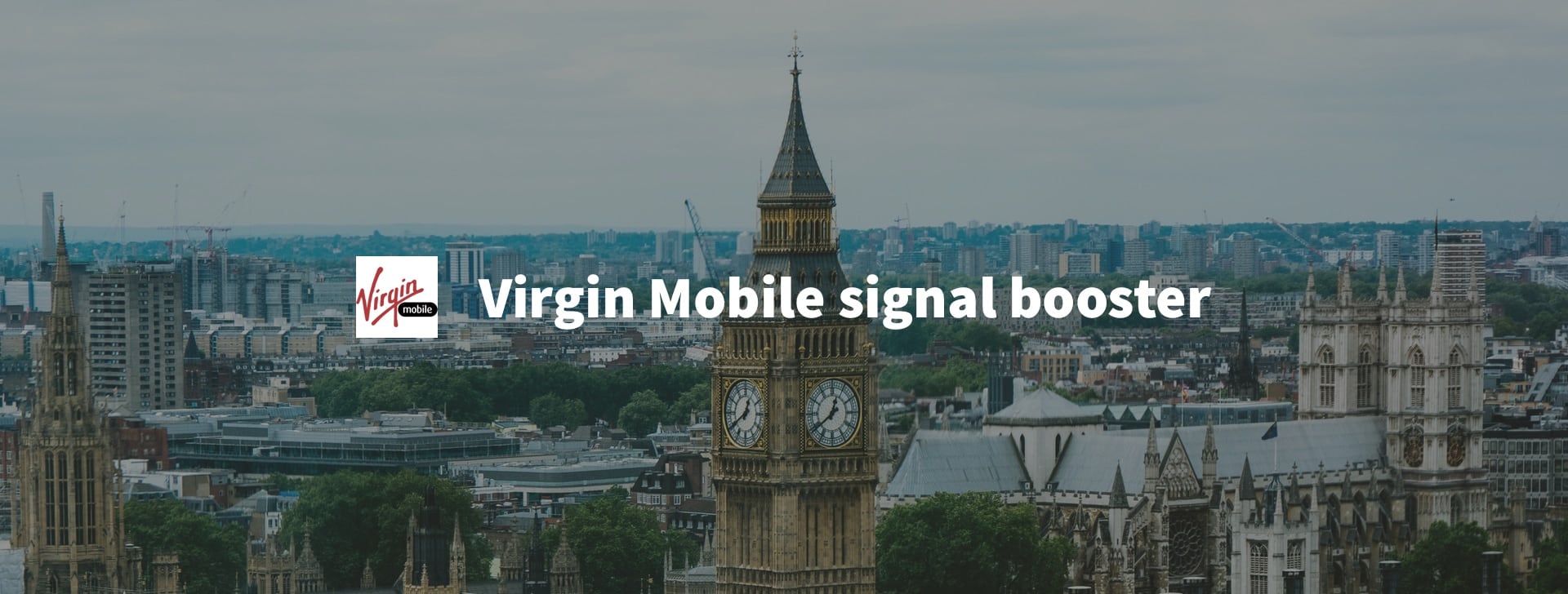 Virgin Mobile phone signal booster